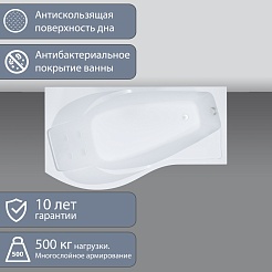 Triton Акриловая ванна Мишель 170 R – фотография-13